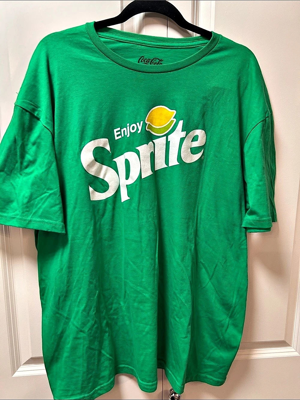 Coca-Cola Sprite Graphic T-Shirt Green XL